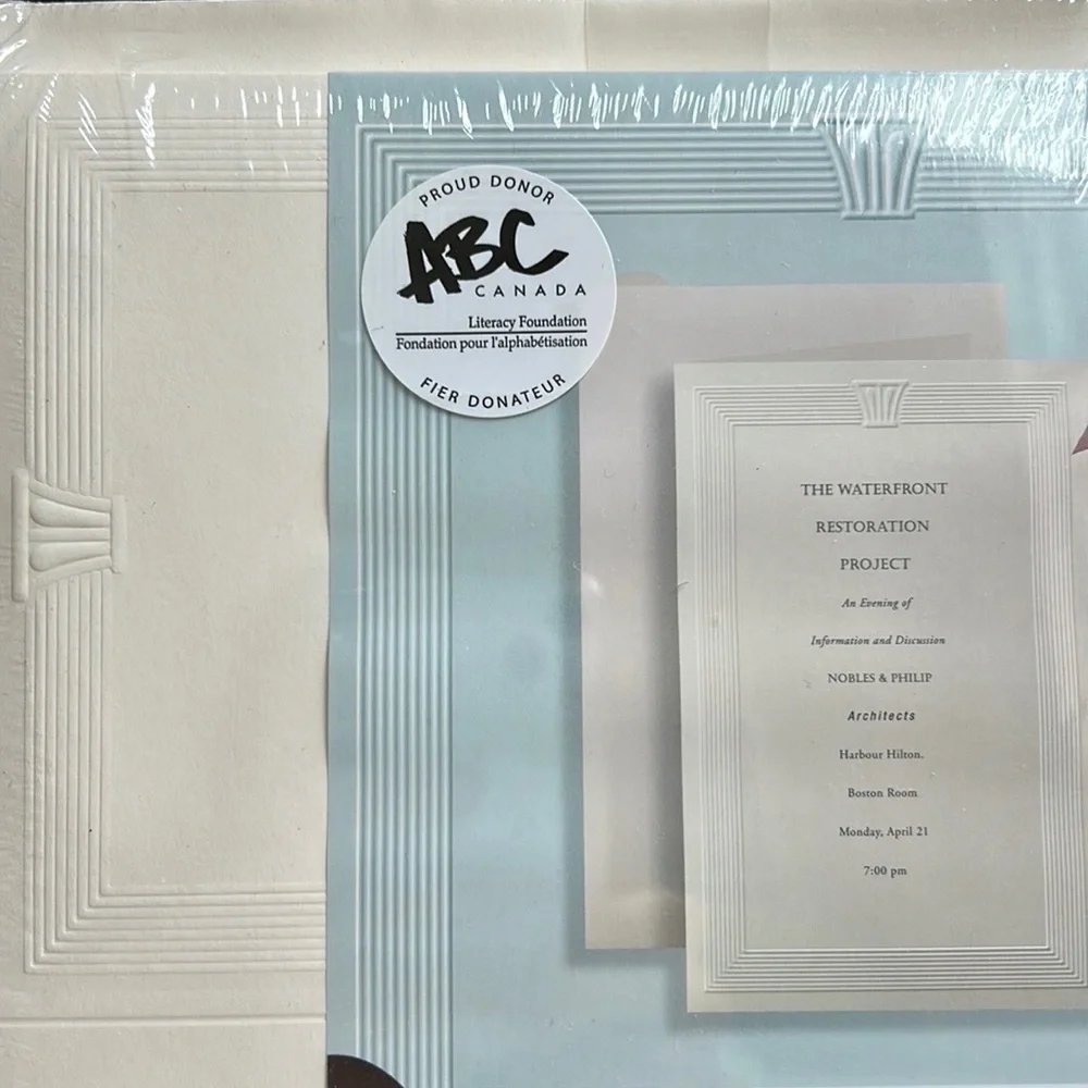 First Base Overtures Embossed Invitation Card - Picture 5 of 7